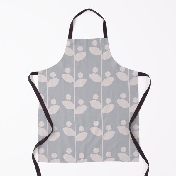 Item preview, Cute Minimalist Retro Leaves Pattern, Mid Century Modern Leaves Stone Blue designed and sold by scorpiolane.