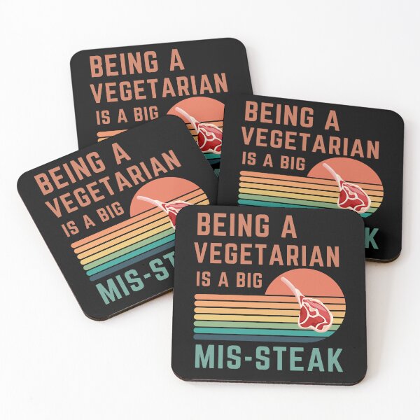 Item preview, Being a Vegetarian is a Big Mistake - Funny BBQ designed and sold by MacAndMoose.