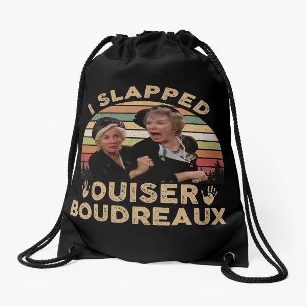 Aperçu de l'œuvre T-shirt Vintage I Slapped Ouiser Boudreaux, débardeur à capuche, débardeur à dos nageur, magnolias en acier créée et vendue par SheriUnique.