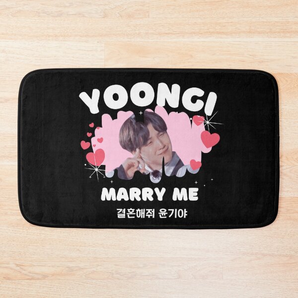 Artikelvorschau, Yoongi - Heirate mich - BTS ARMY Min Yoongi Bias entworfen und verkauft von shiminee.