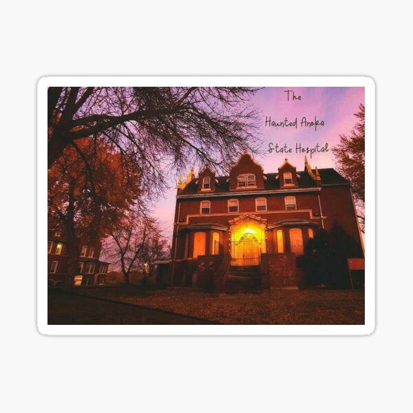 Anoka Haunted Asylum Sticker