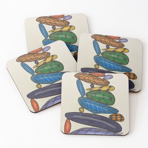 Item preview, Stacks of Rocks - Rainbows designed and sold by Creative Old Owl.