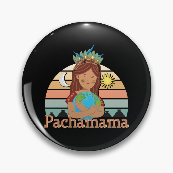 Item preview, Pachamama Earth Mother Incan God Spiritual Environmentalist designed and sold by alltheprints.