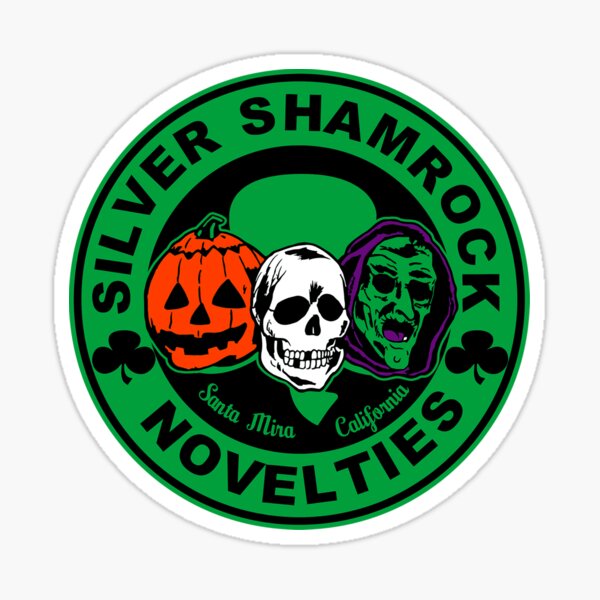 Silver shamrock Sticker
