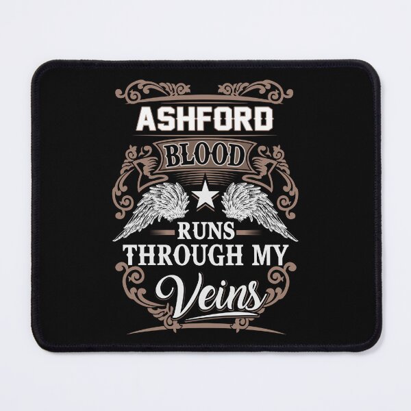 Item preview, Ashford Name T Shirt - Ashford Blood Runs Through My Veins Gift Item Tee designed and sold by jazminprin.