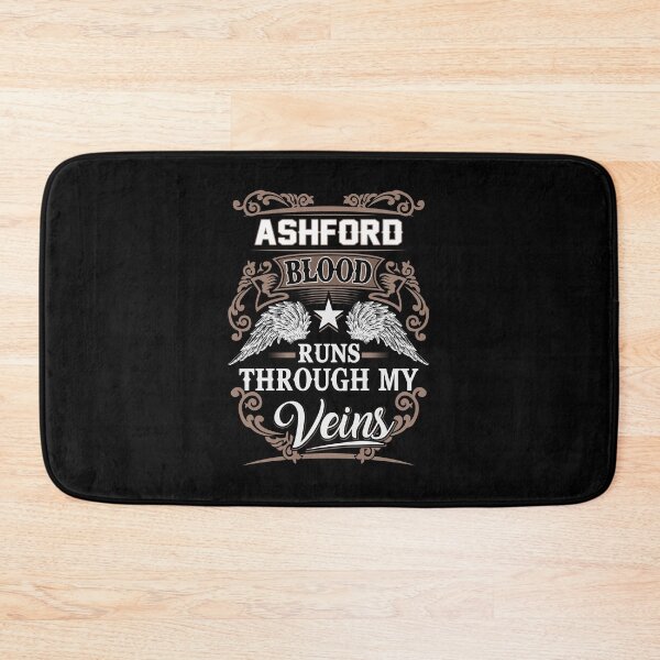 Item preview, Ashford Name T Shirt - Ashford Blood Runs Through My Veins  Gift Item Tee designed and sold by jazminprin.