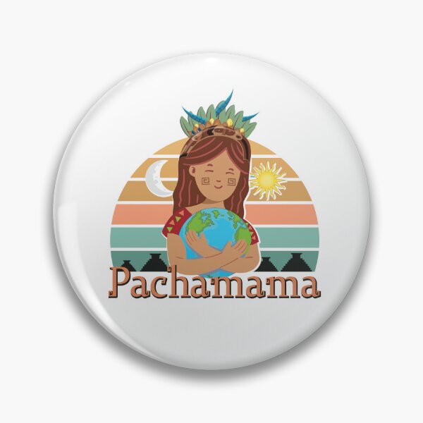 Item preview, Pachamama Earth Mother Incan God Spiritual Environmentalist designed and sold by alltheprints.