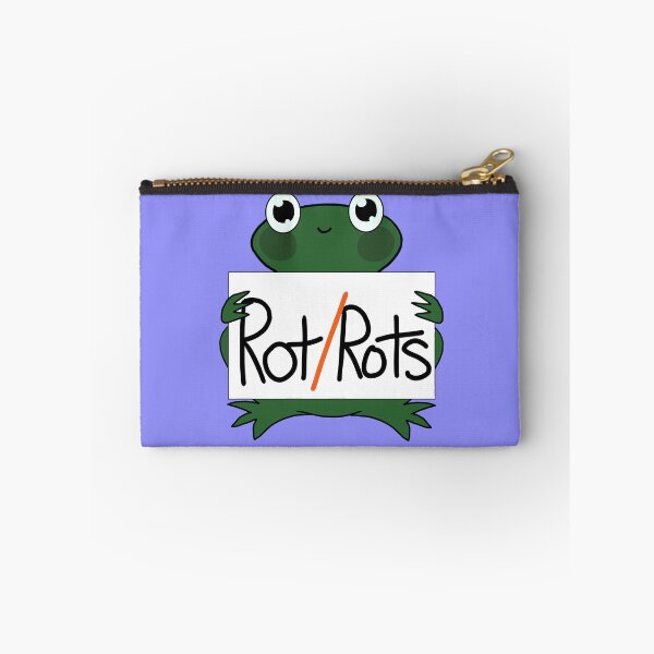Item preview, Frog Pronoun Neopronoun Pin Rot/rots Rot Nonbinary Transgender designed and sold by Spell-the-Bee.