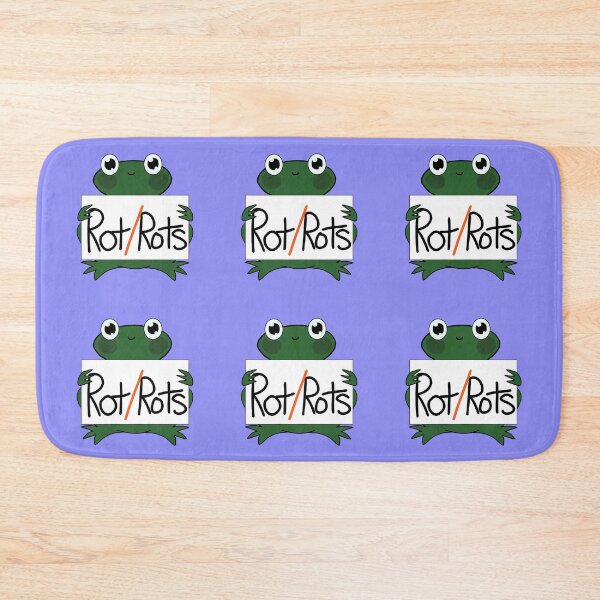 Item preview, Frog Pronoun Neopronoun Pin Rot/rots Rot Nonbinary Transgender designed and sold by Spell-the-Bee.
