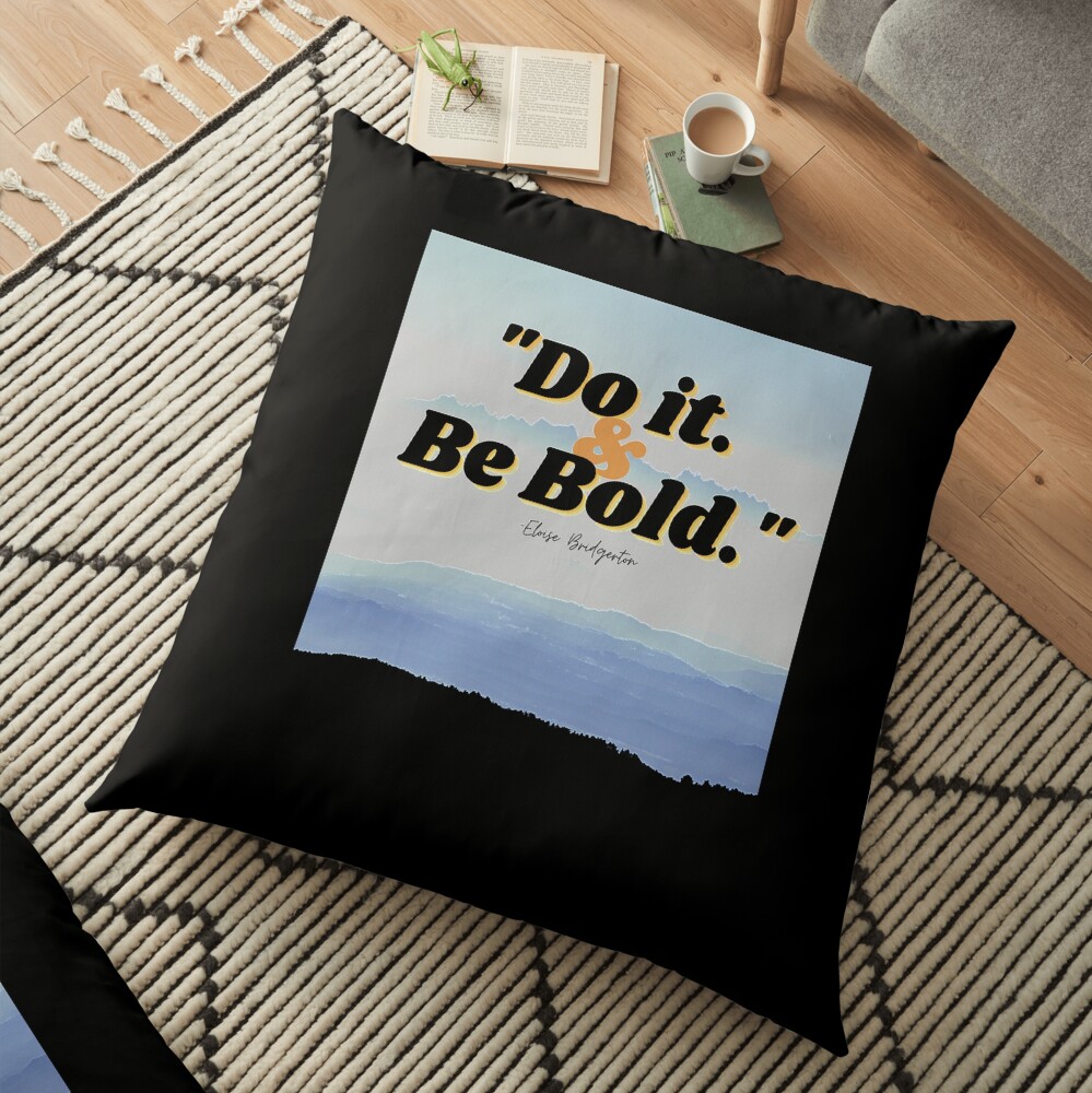 My Favorite People Eloise Bridgerton Quote Funny Graphic Gifts Floor Pillow