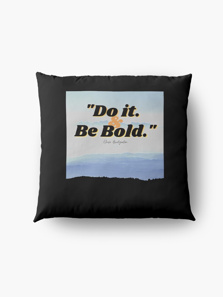 Alternate view of My Favorite People Eloise Bridgerton Quote Funny Graphic Gifts Floor Pillow