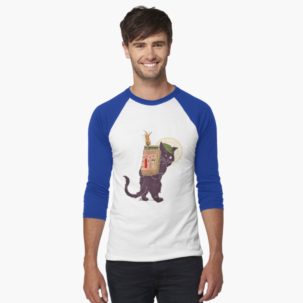 Item preview, Baseball ¾ Sleeve T-Shirt designed and sold by EchoppeDeLoki.