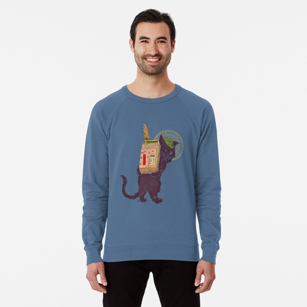 Item preview, Lightweight Sweatshirt designed and sold by EchoppeDeLoki.