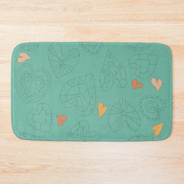 Item preview, Heart Doodles Pattern  designed and sold by sabinako.