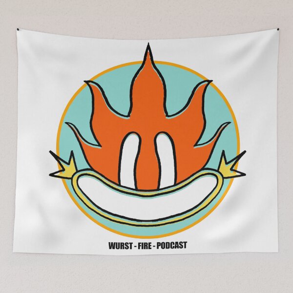 Item preview, Wurst Fire Podcast Official Swag  designed and sold by John-Paul Sanders.