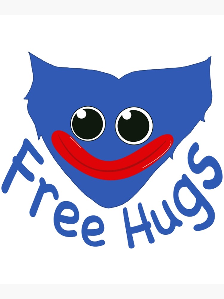 "Huggy Wuggy Free Hugs Huggy Wuggy" Art Print for Sale by fasiaredoti