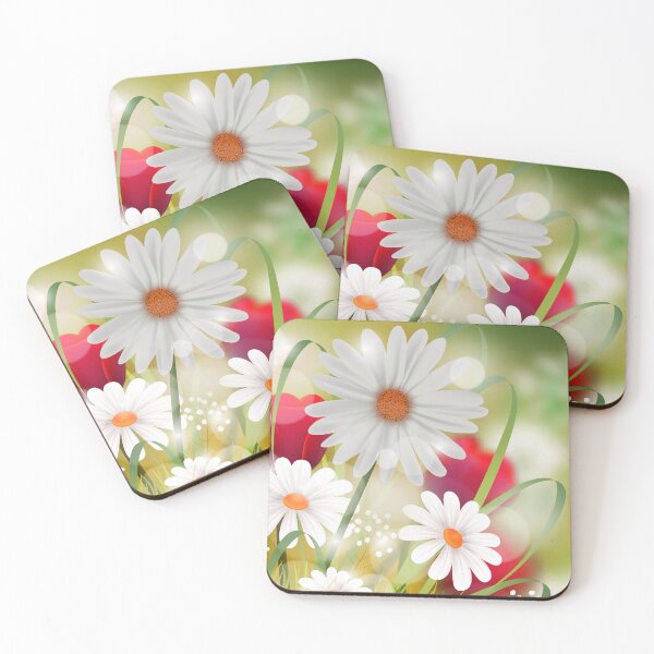 Item preview, Wedding Flowers Art  White & Red designed and sold by Tshirtstory.