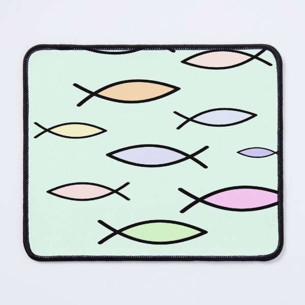 Item preview, Only Dead Fish Go With The Flow Graphic Art designed and sold by ZubiyaArt.