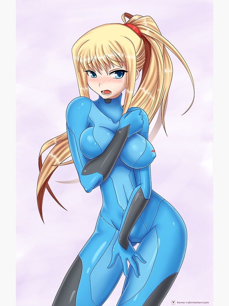 Samus Zero" Canvas Print for Sale by saikoy | Redbubble