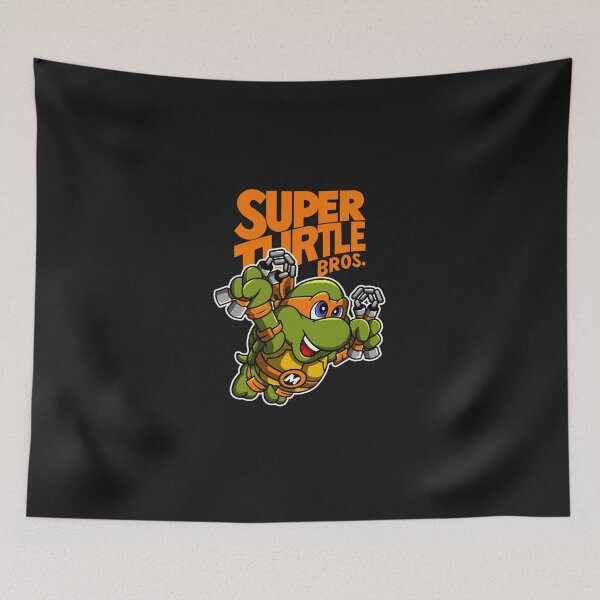 Item preview, Super Turtle Bros - Mikey Essential designed and sold by caoilevydrishp.