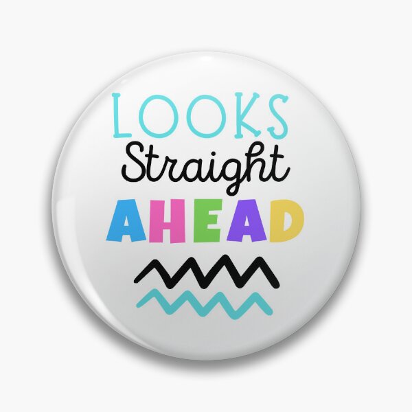 Item preview, Looks Straight Ahead eyes- 2  Looking Straight Ahead Sticker designed and sold by LeesePink.