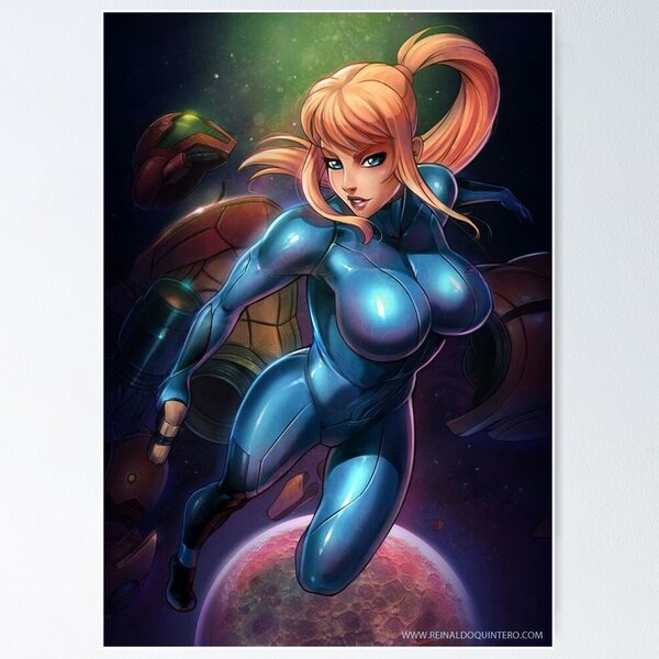 Samus Aran Sexy Posters for Sale