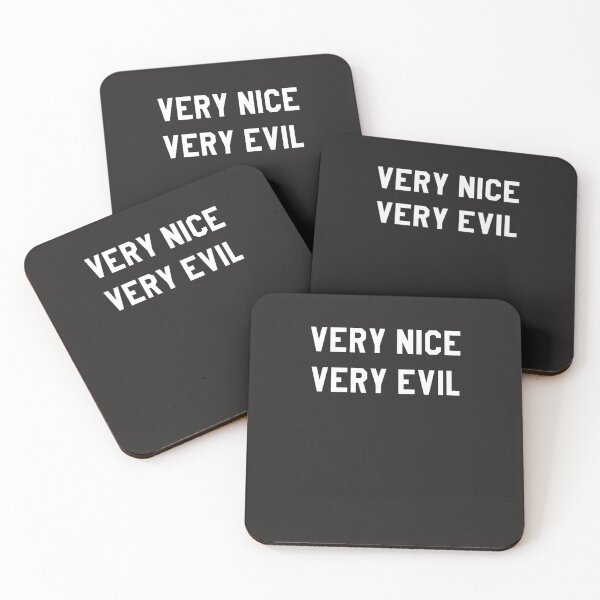 Item preview, VERY NICE VERY EVIL Essential designed and sold by jestisvy.