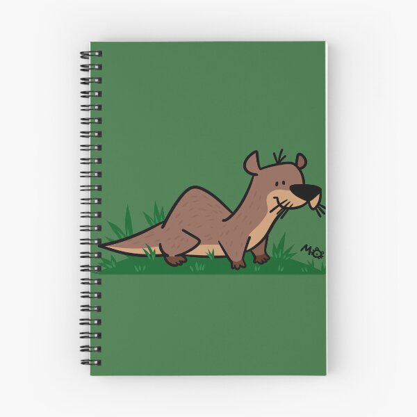 Item preview, River Otter in Grass! designed and sold by MurphyOtter.