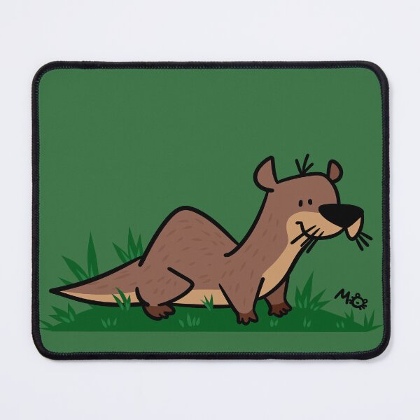Item preview, River Otter in Grass! designed and sold by MurphyOtter.