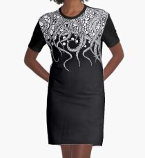 Vestido camiseta Tentáculos (hacia abajo)