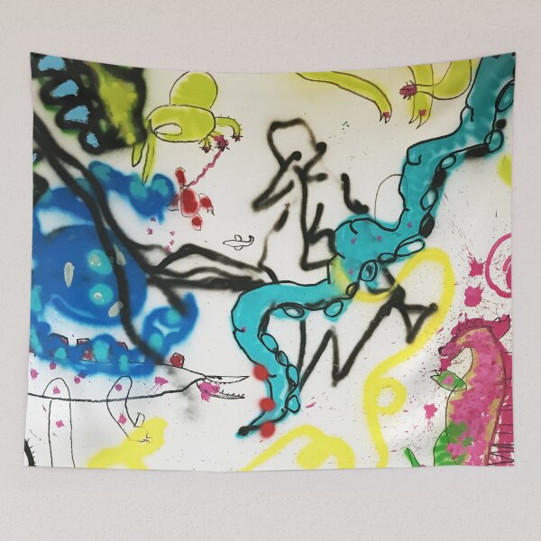 Item preview, Giant Kids art graffiti  designed and sold by John-Paul Sanders.