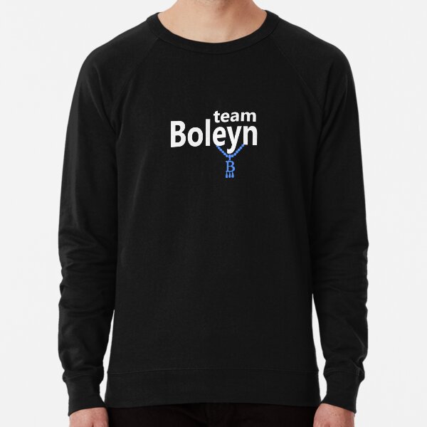 Team Boleyn on black Lightweight Sweatshirt