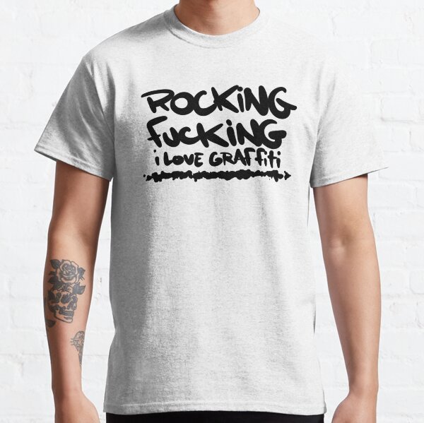 Aperçu de l'œuvre Rocking putain de graffiti créée et vendue par 2wear.