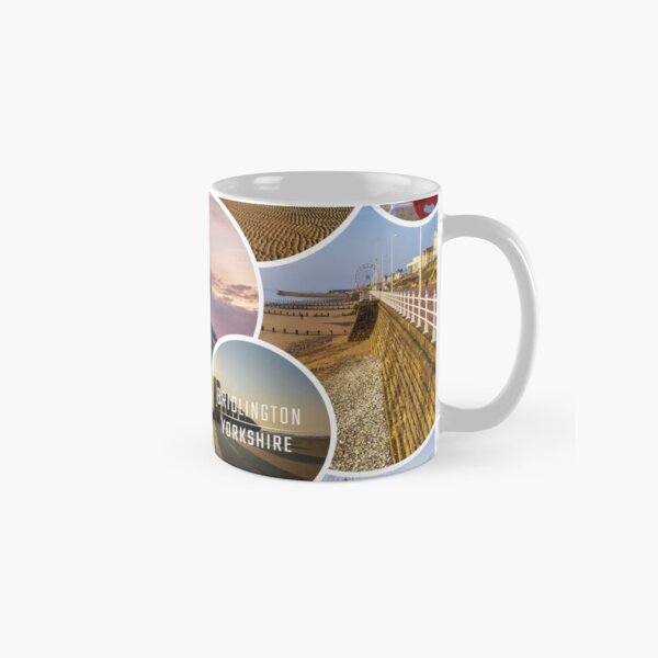 Photo collage with images from Bridlington Classic Mug
