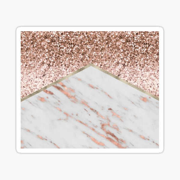 Item preview, Shimmering rose gold with rose gold marble designed and sold by marbleco.