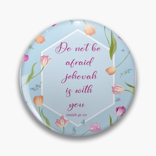 Artikelvorschau, Fürchte dich nicht, Jehova ist mit dir Spiralblock entworfen und verkauft von crafts-gift.
