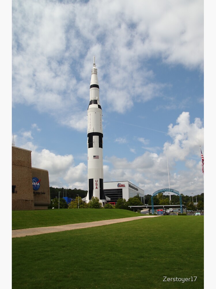 "Saturn V rocket on display in AL" Sticker by Zerstoyer17 Redbubble