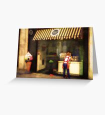 Street Life in Malaga Greeting Card