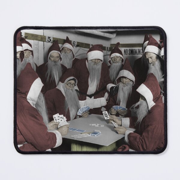 Item preview, Santa Poker designed and sold by princessbunhead.