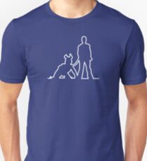 Nerdy Doggo Pup and Trainer Unisex T-Shirt
