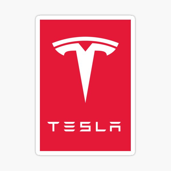 Tesla Sticker