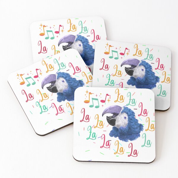 Item preview, The singing blue parrot designed and sold by Designza1.