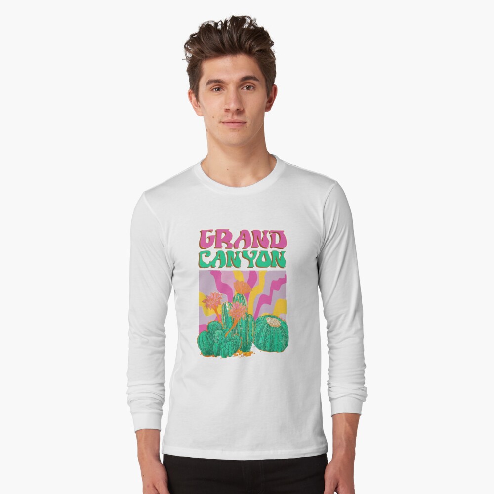  Grand Canyon Bad Bunny Target National Park Camiseta  Foundation, Azul / Patchwork, S : Ropa, Zapatos y Joyería