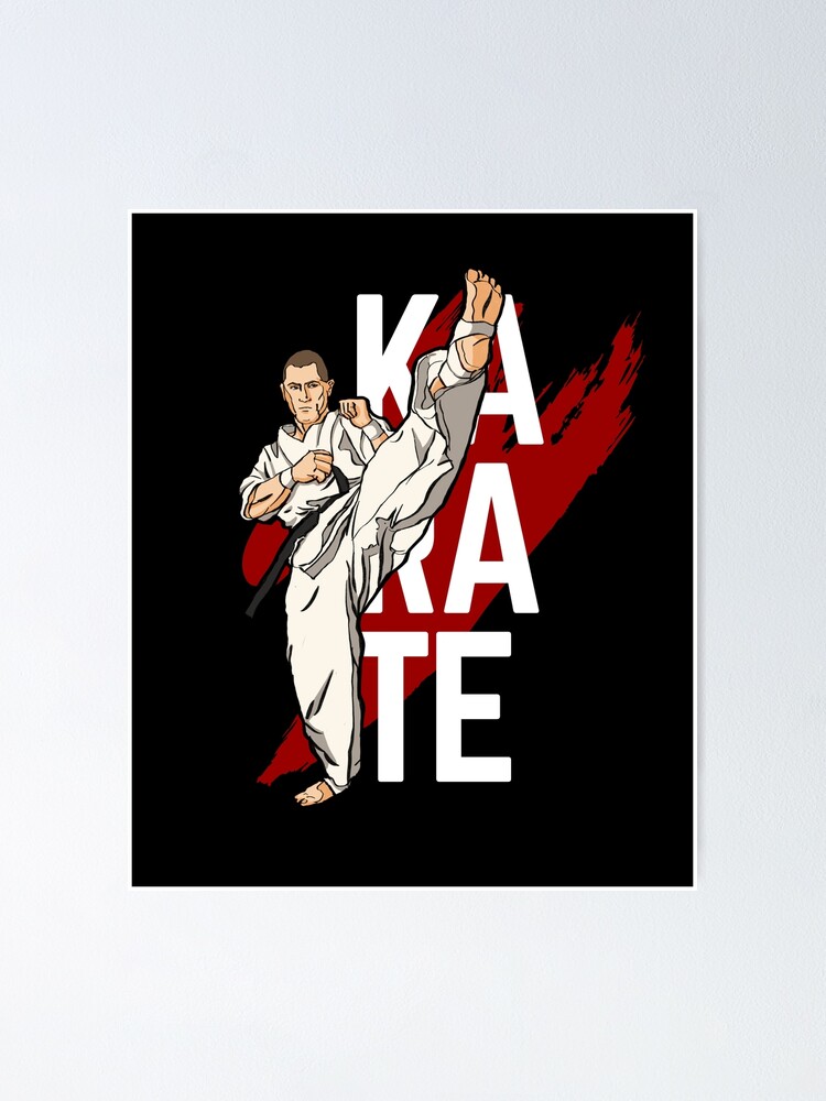 Karate Gift Custom Caricature From Photo Karate Practitioner