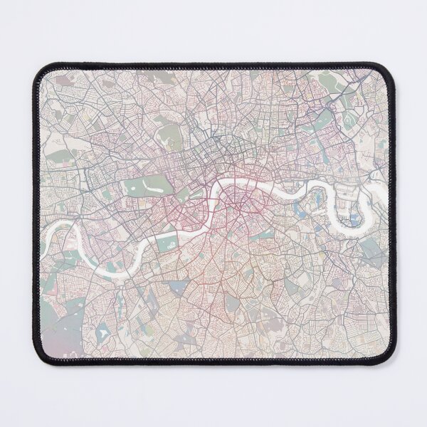 Item preview, London Map, London UK City, United Kingdom City Map designed and sold by TheRedFinch.
