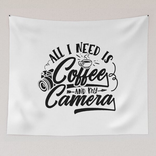 Item preview, Photography Lover - All I Need is Coffee and My Camera designed and sold by PhotoozStore.