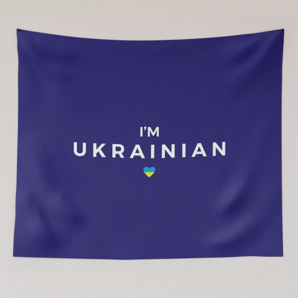 Item preview, I'm Ukrainian Zelensky Ukraine Flag Proud Ukrainian  designed and sold by alenaz.