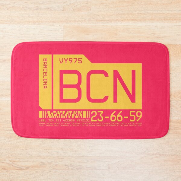 Item preview, Luggage Tag C - BCN Barcelona Spain designed and sold by VoodooCircus.