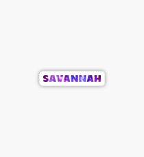 Savannah Sticker