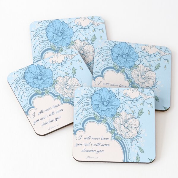 Item preview, HEBREWS 13:5 Spiral Notebook designed and sold by crafts-gift.